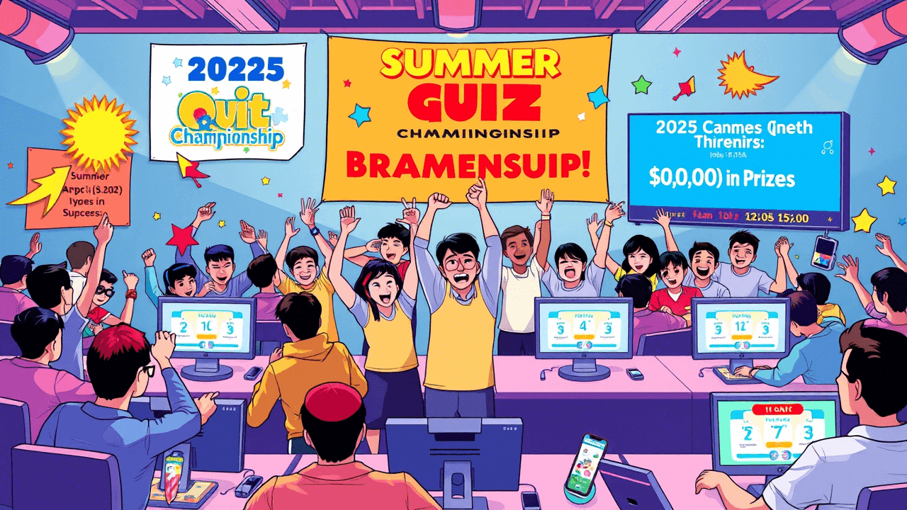 Announcing the 2025 Summer Quiz Championship: $10,000 in Prizes