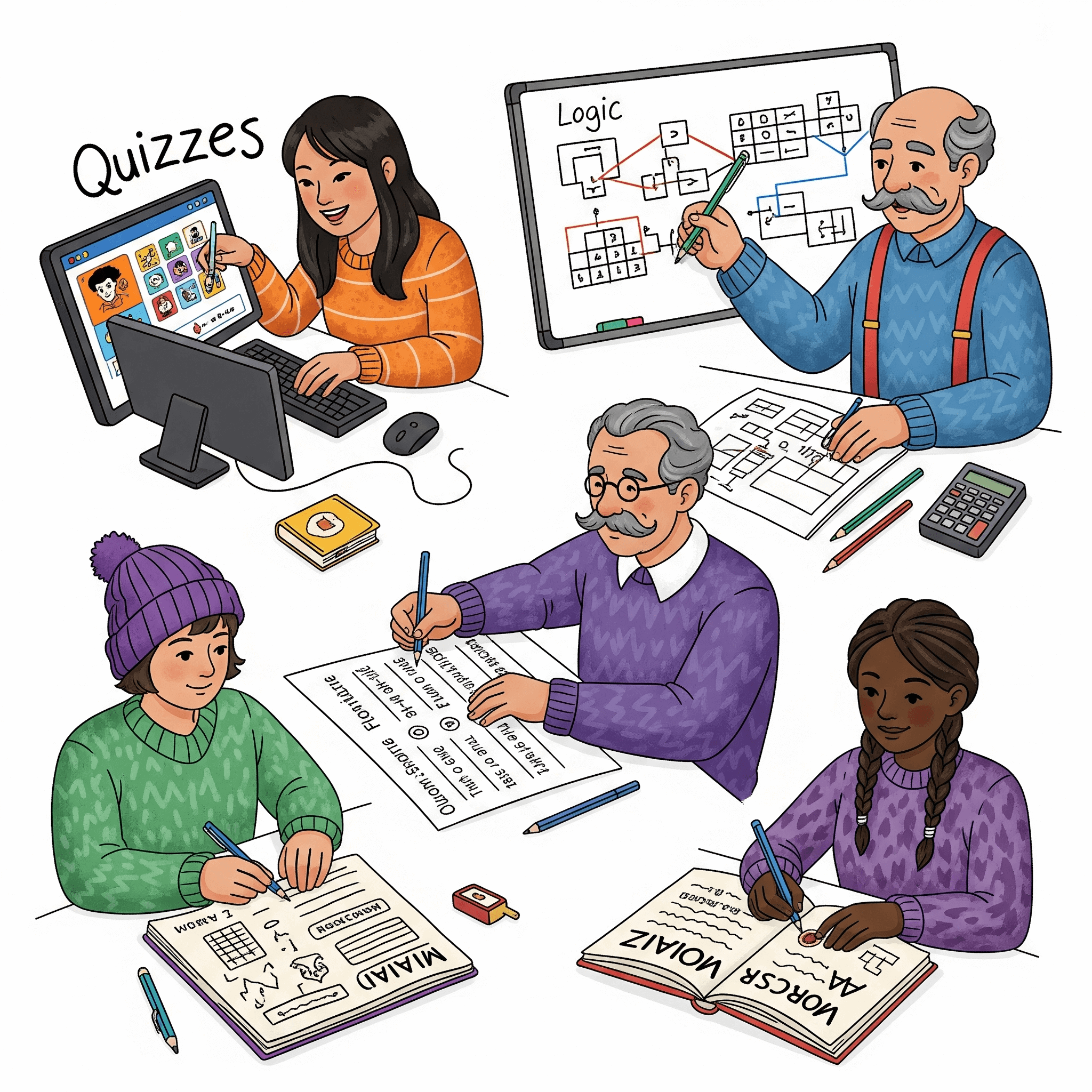 Take Quizzes